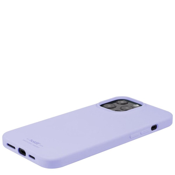 Holdit Silikone Cover til iPhone 13 Pro Max Lavendel