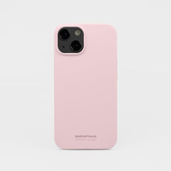 MobileFriend silikone taske iPhone 14/13 lyserød