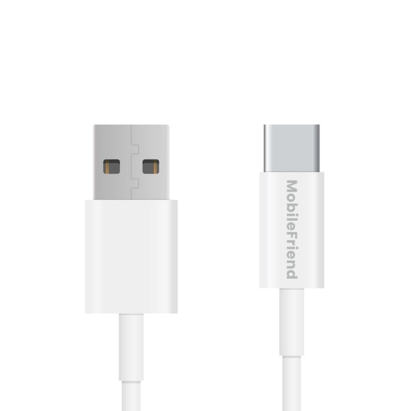 MobileFriend-kaapeli 2 metriä USB A - USB C