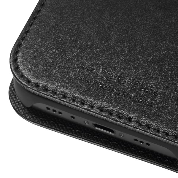 Holdit Wallet Case Magneetti iPhone 12 / 12 Pro musta