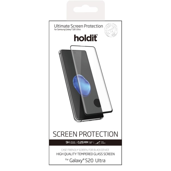 Temp Glass Galaxy S20 Ultra 3D Black frame 6,9"