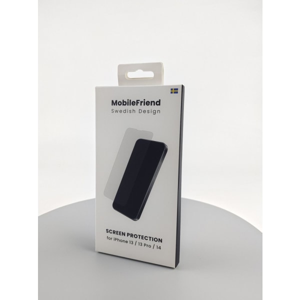 MobileFriend Tempered Glass iPhone 14/13/13 Pro Transparent