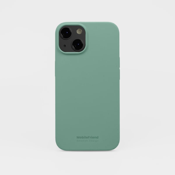 MobileFriend silikone etui iPhone 12 / 12 Pro Hyggelig grøn