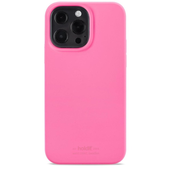 Holdit Mobilskal Silikon iPhone 13 Pro Bright Pink