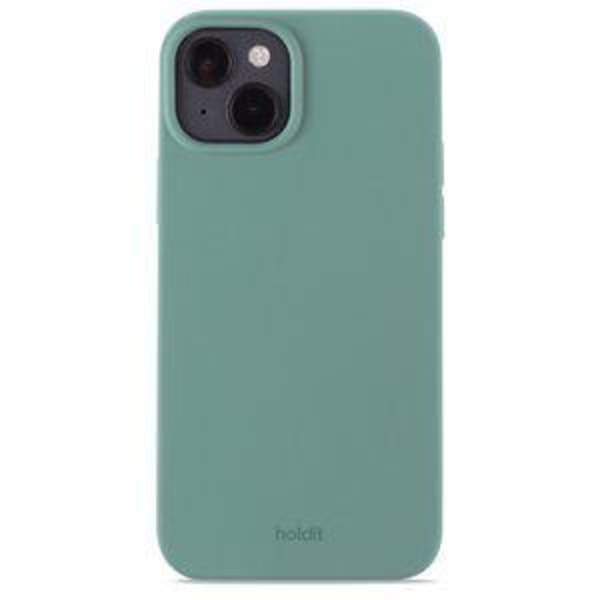 Holdit Mobile Suoja silikoni iPhone 14 Plus Moss Green