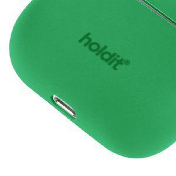Holdit Silikonikotelo AirPods Gen 3 Nygård Grass Green