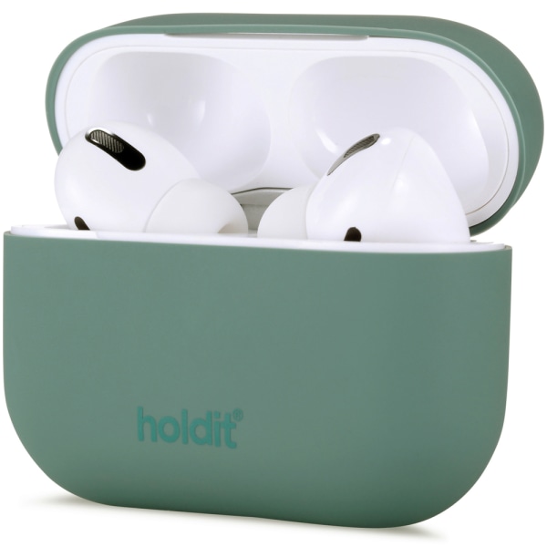 Holdit Silikonfodral AirPods Pro Nygård Moss Green
