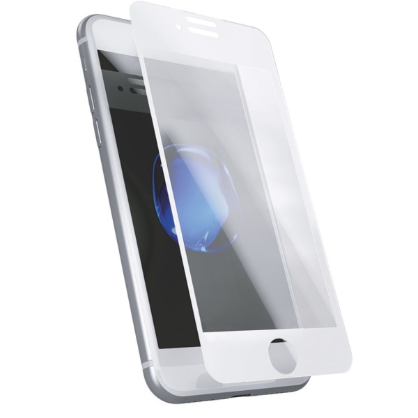 Skärmskydd härdat glass iPhone 6s/7/8 Plus 3D Full cover Vit