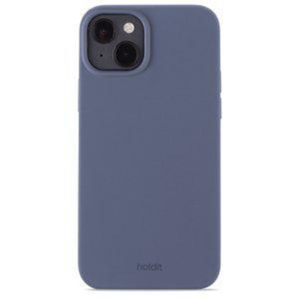 Holdit mobiilisuoja silikoni iPhone 14 Plus Pacific Blue