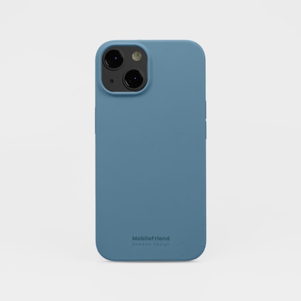 MobileFriend Silicone Case iphone 15 Plus Pacific blue