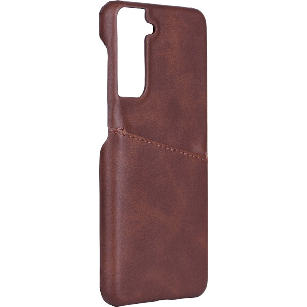 ONSALA SAMSUNG GALAXY S21 PLUS LÄDERFODRAL (BRUNT)