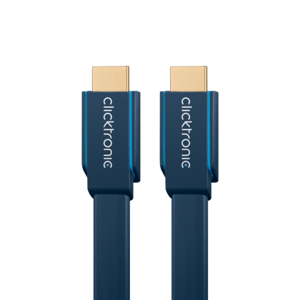 High Speed HDMI flat cable with Ethernet, 2 m