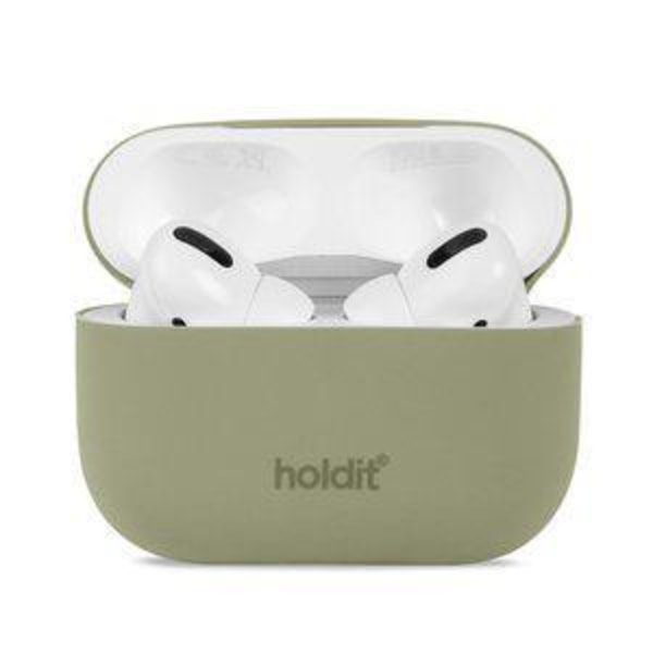 Holdit Silikoni Kotelo AirPods Pro Nygård Khaki Green