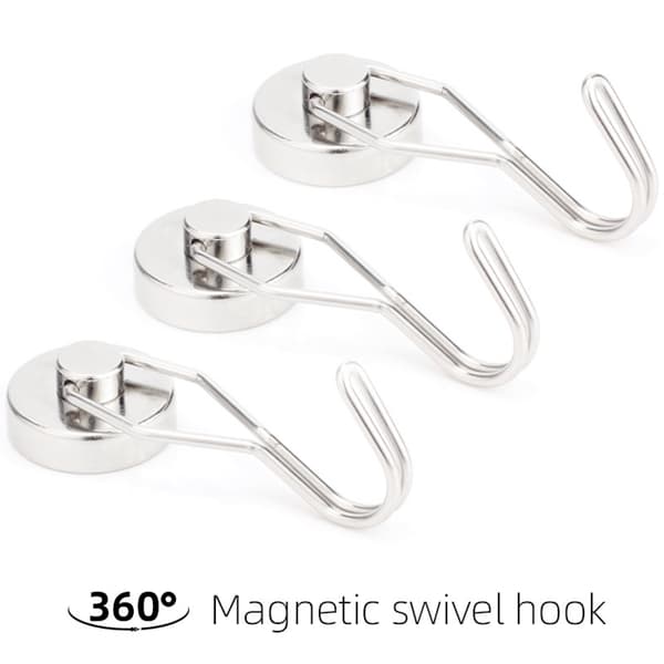 Hæklet Kurv Super Magnetiske Kroge - 3 Sæt