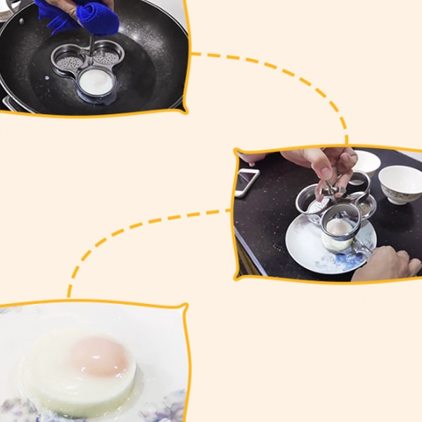 1-osainen munakeitin ruostumattomasta teräksestä valmistettu munakeitin Haudutettua munankeitin S