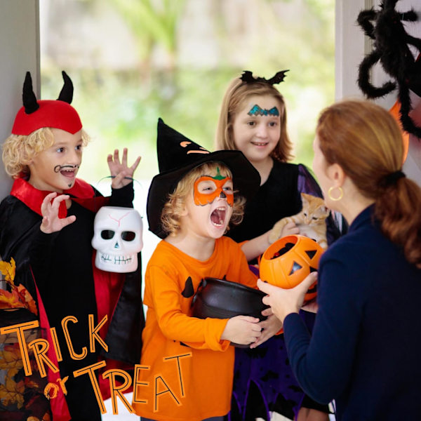 Dödskalle mönster Halloween silikonform Halloween chokladform godisform, lämplig för choklad, godis