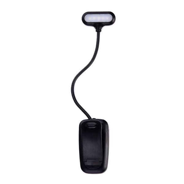 LED læselampe LED klipslampe med 3 lysstyrke niveauer