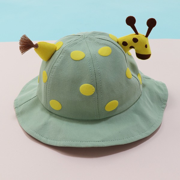 Toddler Baby Kids 3D Pehmo Giraffe Fisherman Hat aurinkosuoja f