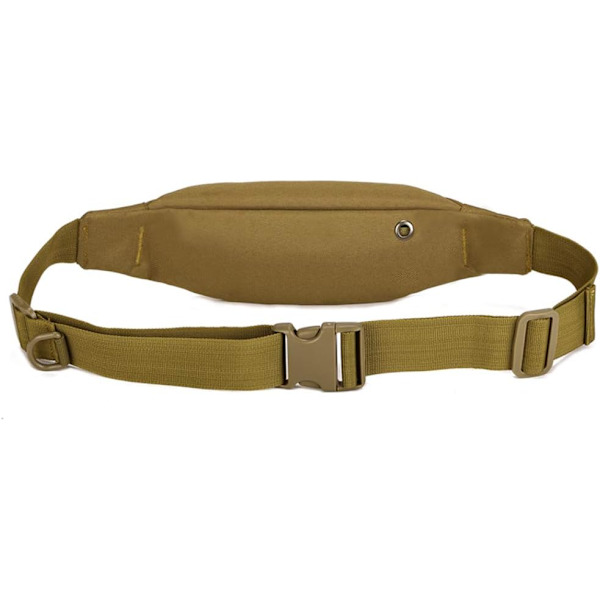 Bältesväska Fanny Pack Liten Taktisk Militär Stöldskyddsväska Passar 6