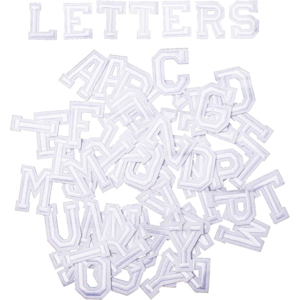 Aakkoset A–Z, Classic White, Silitä tai ompele, Letter