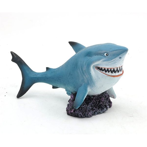 Akvarielandskab - Lille Fiskekammerat [Egyptiske Pyramider] Ornamenter [Harpikshåndværk] L