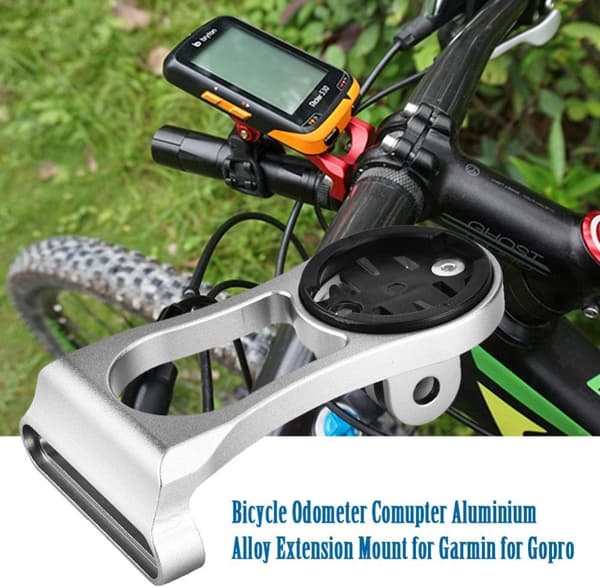 Cykelcomputerstöd Förlängning Aluminium Cykel Odometerfäste H
