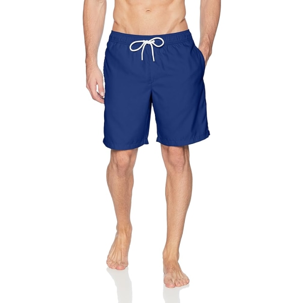 Herr 9" Inseam Quick Dry badshorts Beach Shorts (S) Marinblå