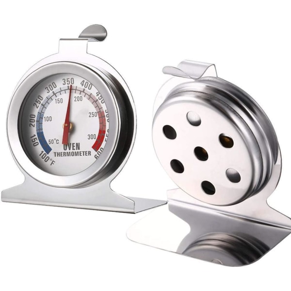 Uunin lämpömittari 50-300°C/100-600°F, Uunigrilli Fry Chef Smoker T