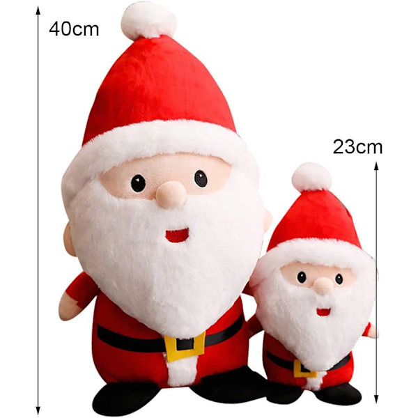 Söpö Joulupukki-Plush-lelu Täytetty Eläin Joulukoriste Mainos