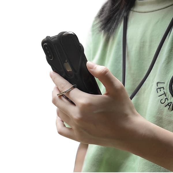 Universell multifunksjonell silikonhylse snor bærbar telefon