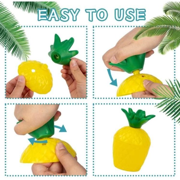 7 st 201-300 ml Ananas Koppar, Plast Ananas Koppar, Lämpliga f