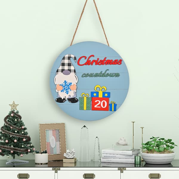 Julekalender med 24 dagers nummer, julekalender