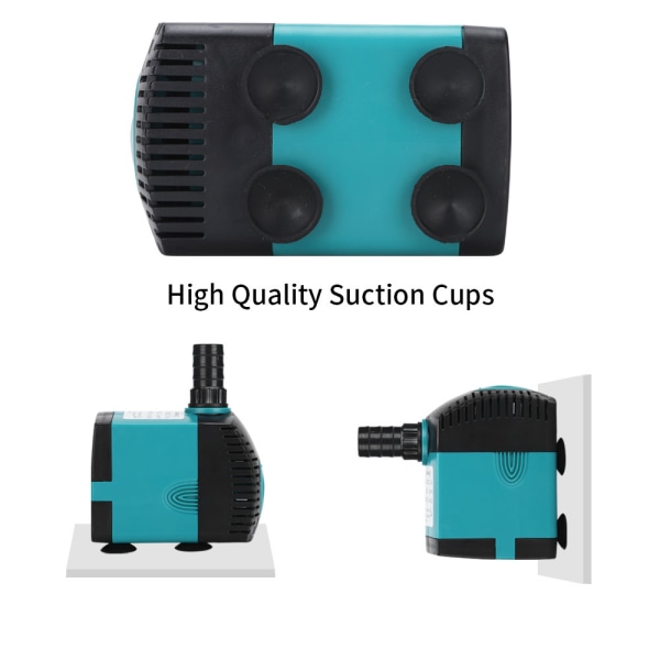 Nedsänkbar Vattenpump 220L/H, 3W Mini Nedsänkbar Pump, Akvarium