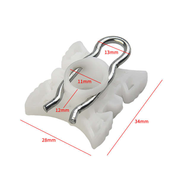 4-pack vita fönsterhissregulatorer för Volvo 740 940 960 S80 Xc70 Xc90 V70 S60