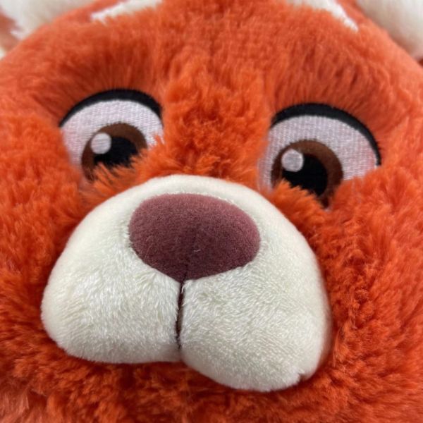 Venalisa söpö pehmolelu nuorille muodonmuutos pyörivä punainen panda