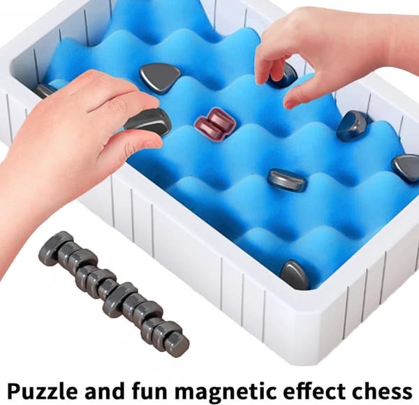 Magnetisk schack, casual spel, pusselspel