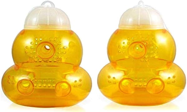 Getingfälla / Hängande getingfälla (2-pack) - Naturlig och ekologisk