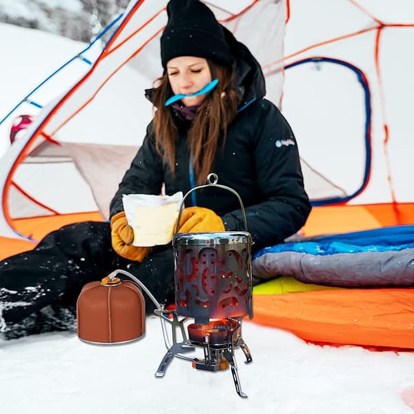 Mini Camping Gasvarmer, Udendørs Campingvarmer, Bærbar Mini Campingvarmer