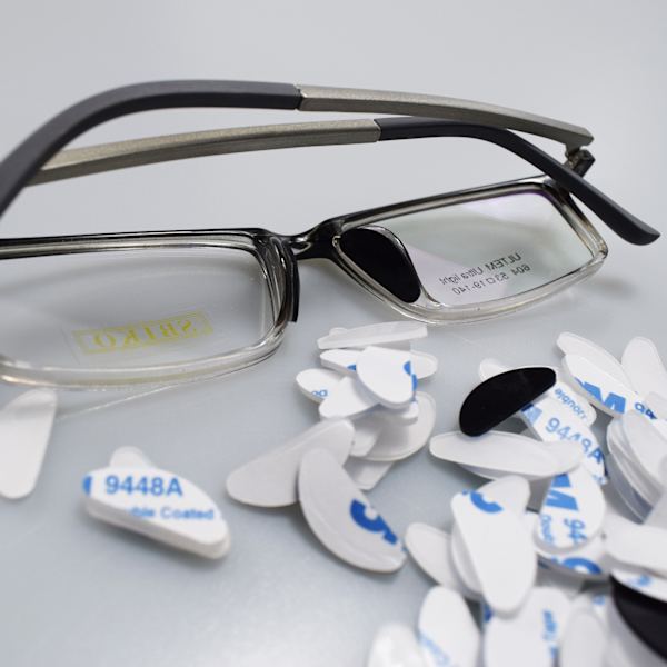 Glasögon Näsdynor Glasögon Lim Silikon Halksäkra Näsdynor för