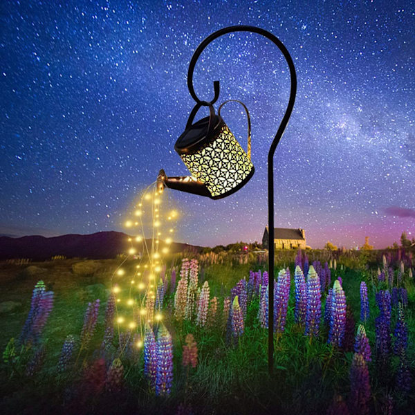 LED solcellelys solcellelys havevandkande lys LED lys