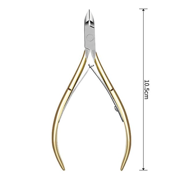 Professionel rustfrit stål Cuticle Nipper Remover Saks Fing