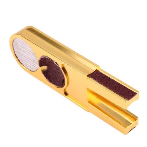 U-Formet Billard Pool Snooker Kø Tip Scuffer Trimmer Polermaskine
