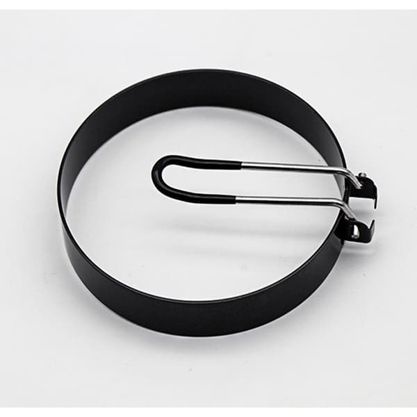 Eggform - Omelettform - Matlagingsringer - Rustfritt stål - Runde matlagingsringer - Pannekaker - Omeletter - 2 stk - 7,5 cm