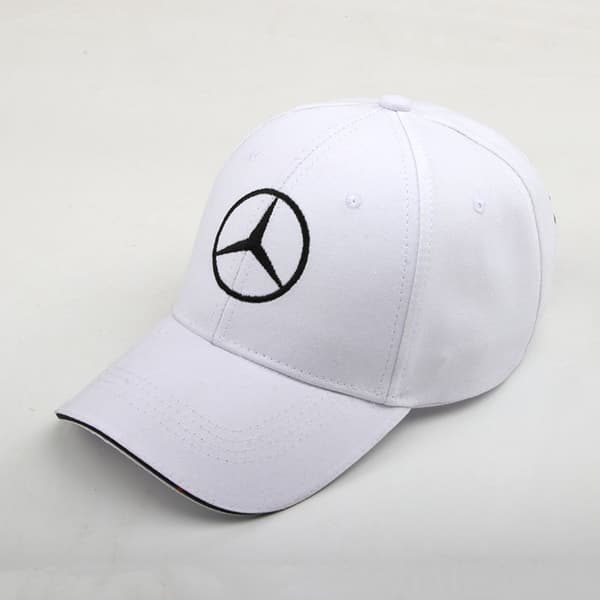 Benz original baseballcaps, unisex, hvit