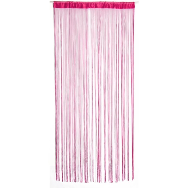 Hot Pink Curtain Wire Ovi-ikkunan väliseinäpaneelin koko 100cm x 20
