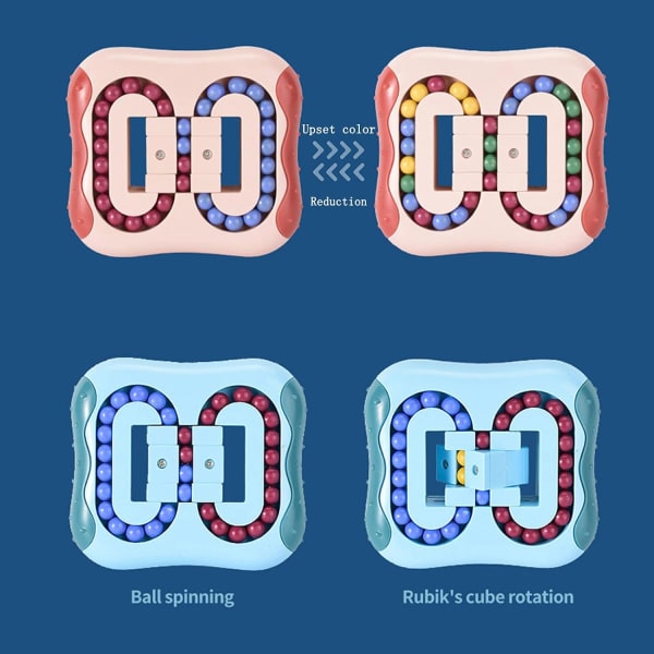 Fidget Spinner Leksaker Roterande Magisk Kubpussel, Sudoku Hjärnteaser