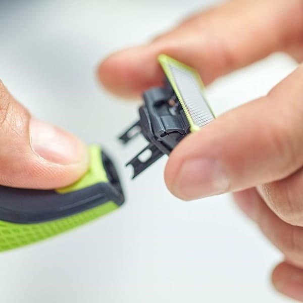 4 stk. OneBlade Hodebarberingsblad - Passer til alle OneBlade håndtak