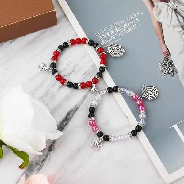 2 stk. vennskapsarmbånd, magnetiske armbånd
