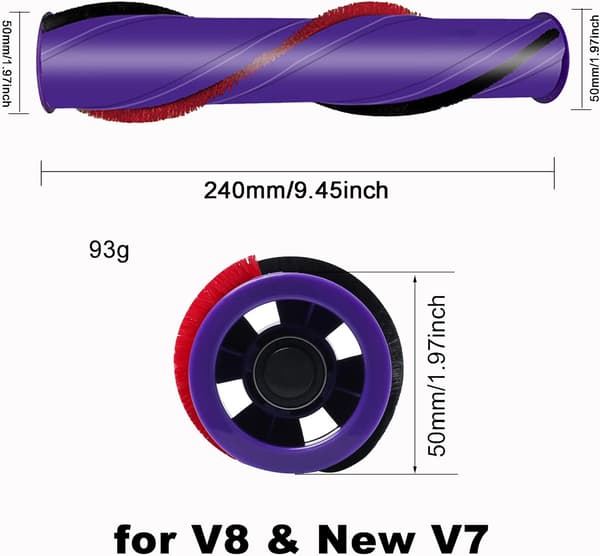Udskiftningsrengøringsbørste til Dyson V8 Total Clean V8 Animal V7