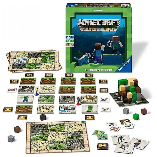 Minecraft Builder ja Biomit - Lautapeli